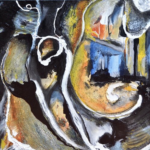 Blue Portal van Joe LaMattina, Schilderij te koop op Singulart