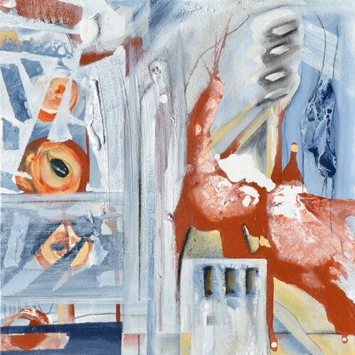 Behind Closed Doors van Joe LaMattina, Schilderij te koop op Singulart