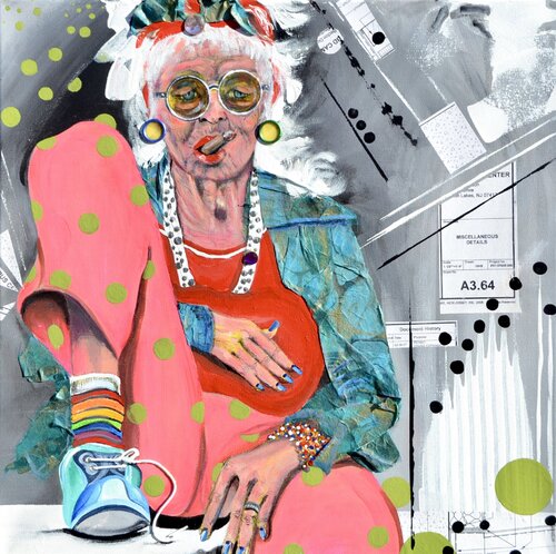 Badass Rebel de Joe LaMattina, Pintura a la venta en Singulart