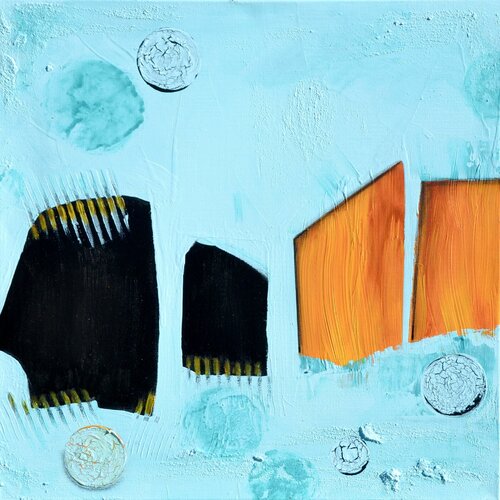 Therapy in Amber van Joe LaMattina, Schilderij te koop op Singulart