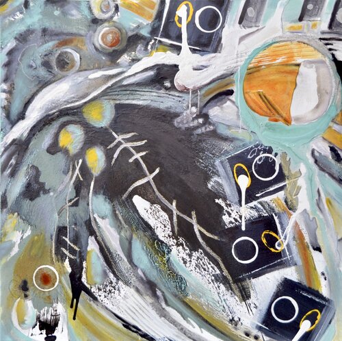 Nested von Joe LaMattina, Malerei kaufen auf Singulart