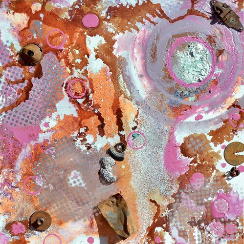 "Fire & Water #2" by Joe LaMattina, Painting for Sale on Singulart