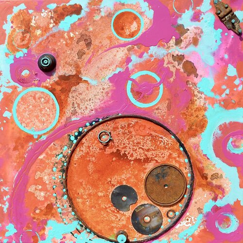 Fire & Water #3 de Joe LaMattina, Pintura a la venta en Singulart