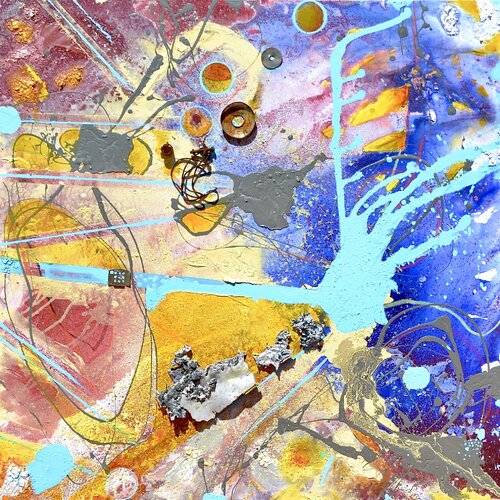 Fire & Water #5 von Joe LaMattina, Malerei kaufen auf Singulart