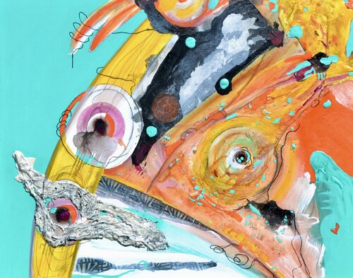 Unraveled by Joe LaMattina, Painting for Sale on Singulart