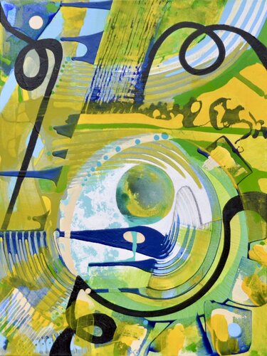 Over & Out van Joe LaMattina, Schilderij te koop op Singulart