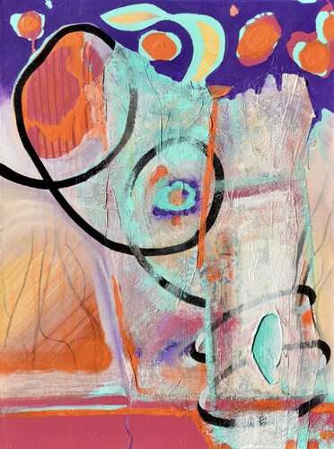 Pleasant Laceration par Joe LaMattina, Peinture en vente sur Singulart