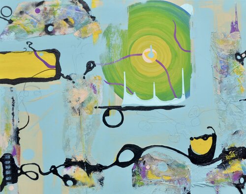 Where the Ends Meet van Joe LaMattina, Schilderij te koop op Singulart
