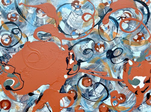 Give It a Twirl van Joe LaMattina, Schilderij te koop op Singulart