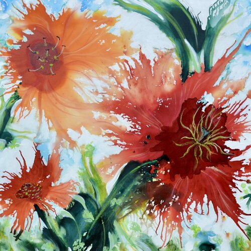 Screamin' Spring par Joe LaMattina, Peinture en vente sur Singulart
