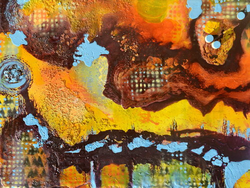 Choke Cherry by Joe LaMattina, Painting for Sale on Singulart