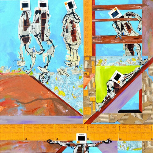 A Kodak Moment van Joe LaMattina, Schilderij te koop op Singulart