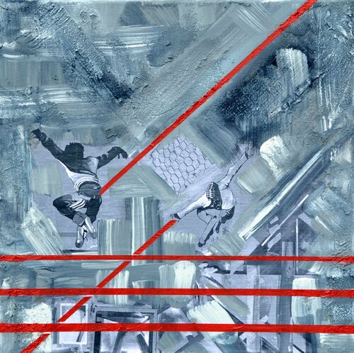 Urban Dancing~ A von Joe LaMattina, Malerei kaufen auf Singulart