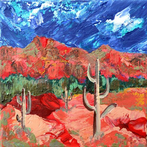 Saguarro van Joe LaMattina, Schilderij te koop op Singulart