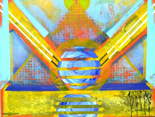 I See a Wild Horse van Joe LaMattina, Schilderij te koop op Singulart