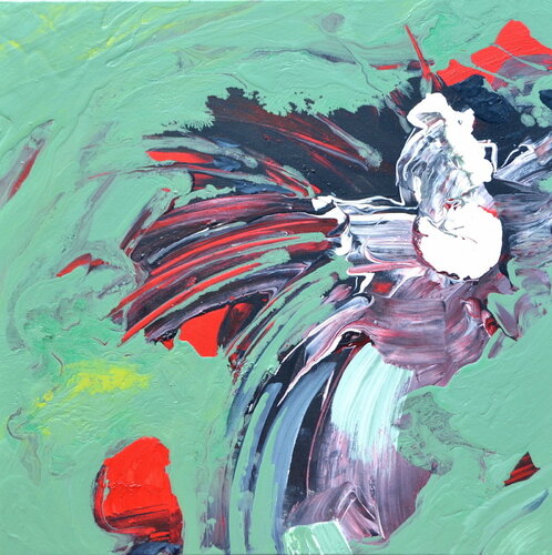 Combustion van Joe LaMattina, Schilderij te koop op Singulart