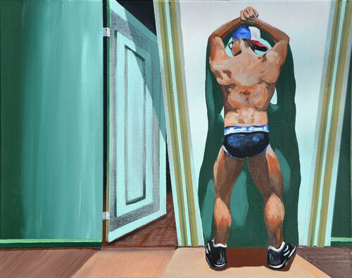 Stop and Frisk de Joe LaMattina, Pintura a la venta en Singulart
