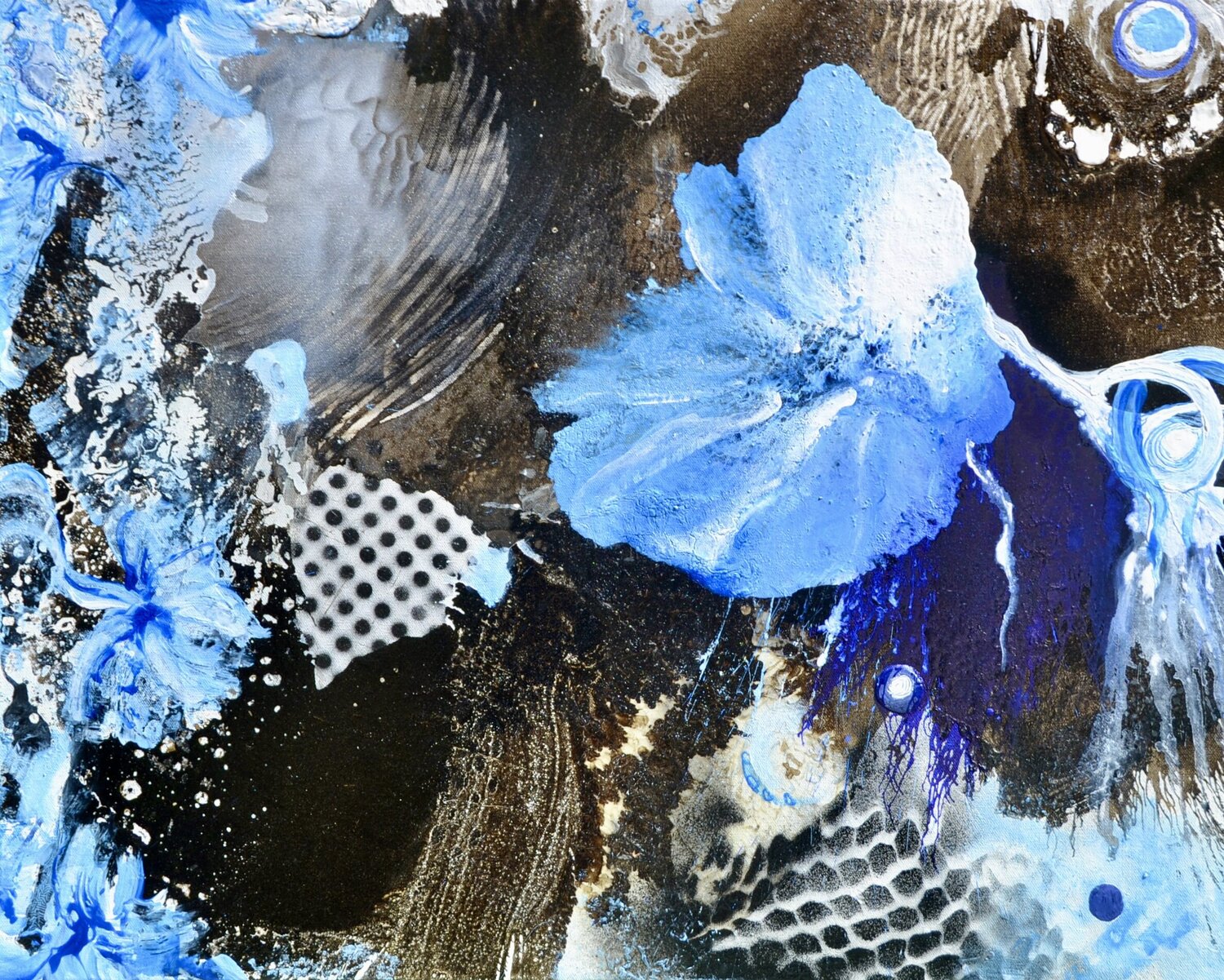 Azure & Ash Joe LaMattina Origineel schilderij te koop