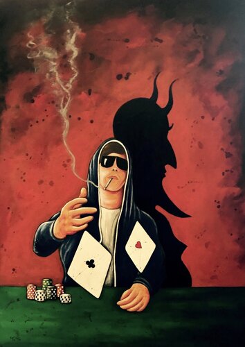 All In par Salvatore Petrucino, Peinture en vente sur Singulart