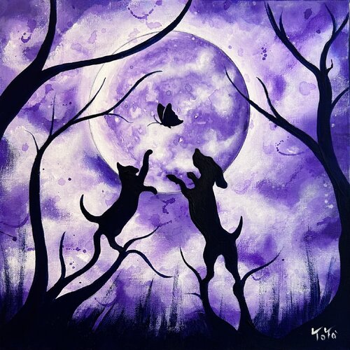 Animali fantastici par Salvatore Petrucino, Peinture en vente sur Singulart