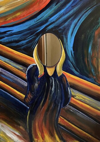 Dentro l’urlo by Salvatore Petrucino, 회화 for Sale on Singulart
