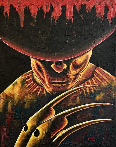 Freddy is Back van Salvatore Petrucino, Schilderij te koop op Singulart