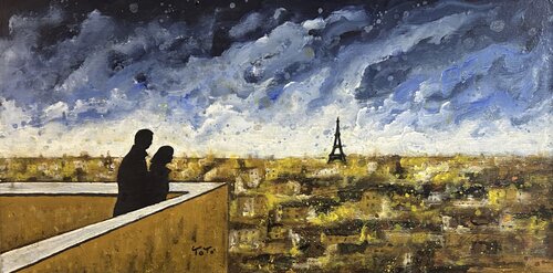 Camera con vista von Salvatore Petrucino, Malerei kaufen auf Singulart