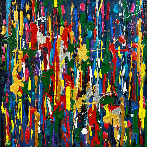 Astrazione 25 by Salvatore Petrucino, Painting for Sale on Singulart