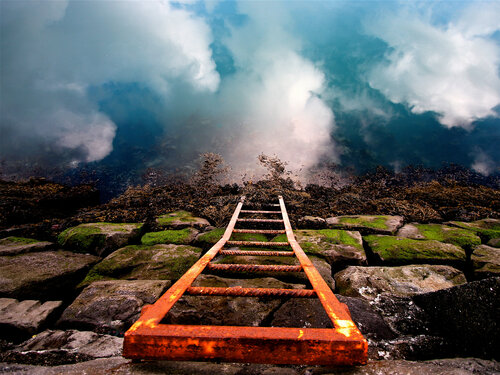 Stairways down to heaven di Johann Smari Karlsson, Fotografia in vendita su Singulart