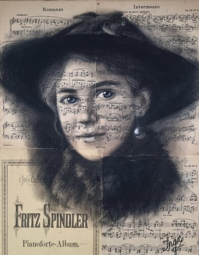 For Eliza von Inga Yarotskaya, Zeichnungen kaufen auf Singulart