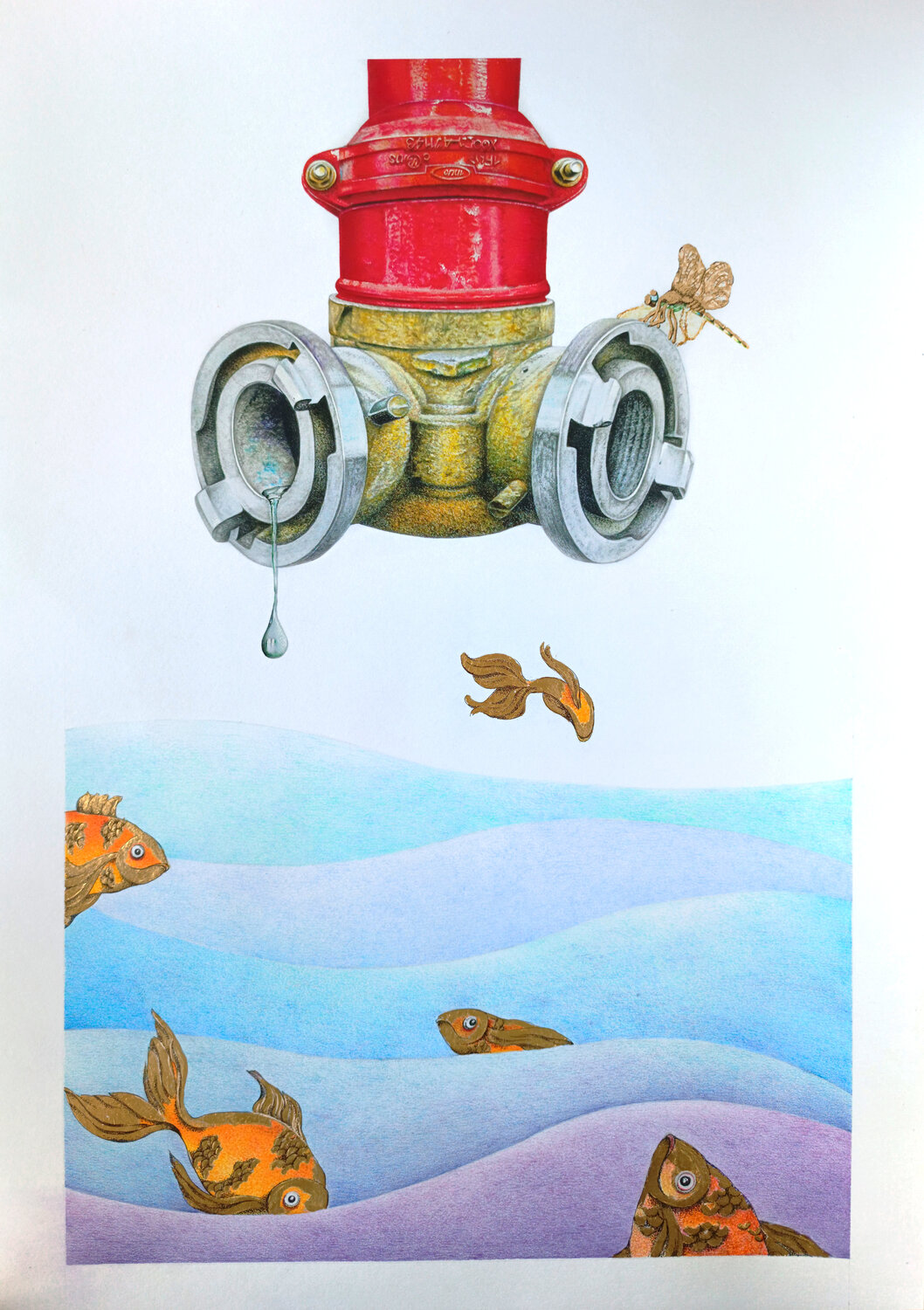 Private life of hydrants. Hydrant's dream. igor kotlarski
