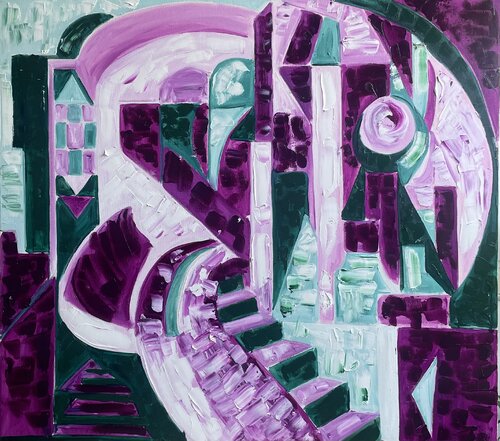 "Pathway to Infinity" di Elena Logovinsky, Pittura in vendita su Singulart