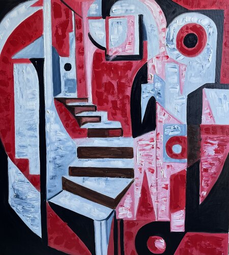 "Staircase to abstract" Elena Logovinsky