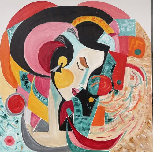 Divine Fusion von Elena Logovinsky, Malerei kaufen auf Singulart
