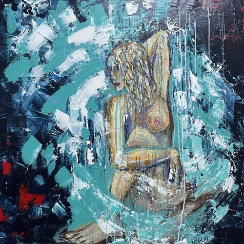 "Embrace of Love" von Elena Logovinsky, Malerei kaufen auf Singulart