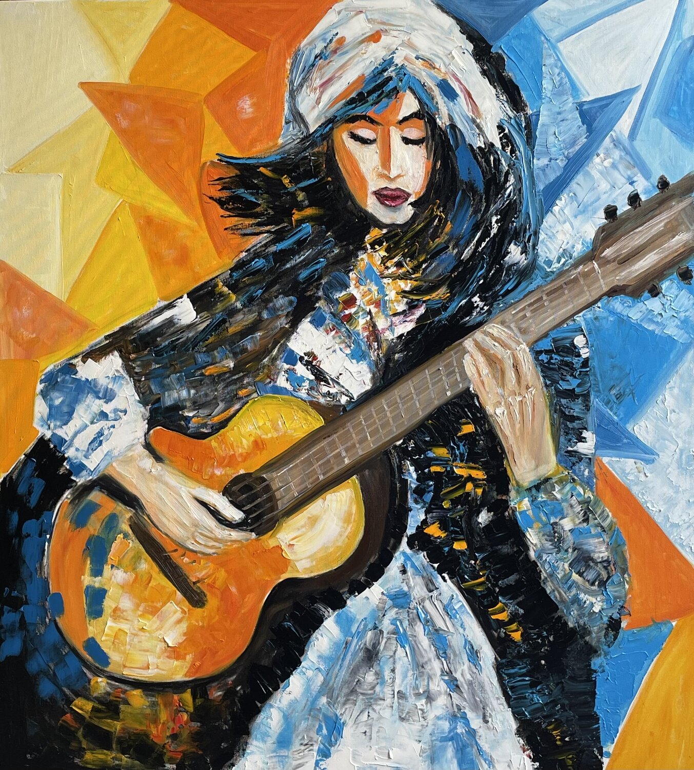 "The Gypsy Guitarist" Elena Logovinsky