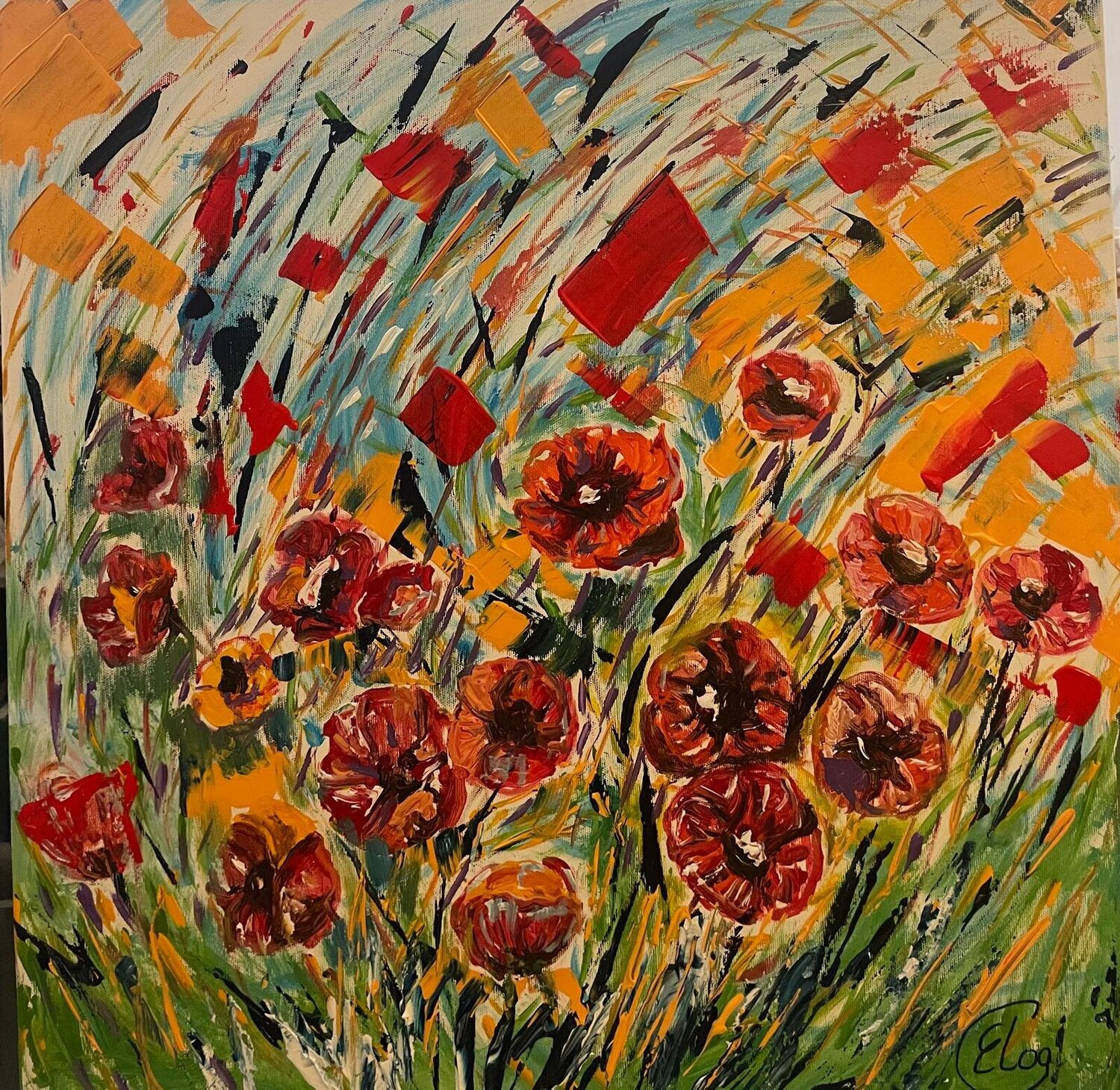 "Poppies." Elena Logovinsky