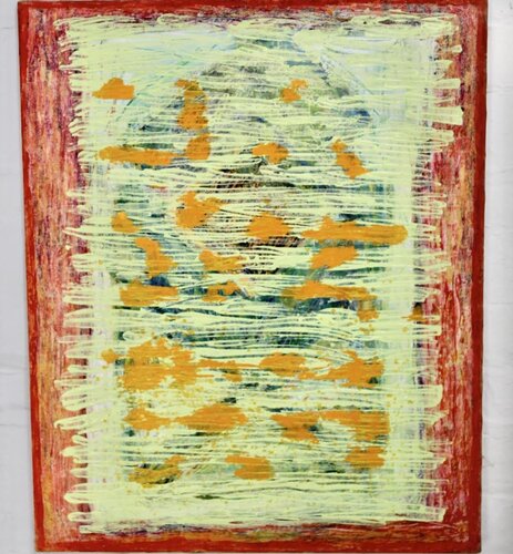 This painting is without title van bergljót kjartansdóttir, Schilderij te koop op Singulart