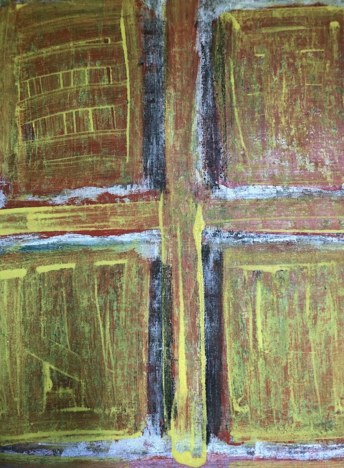This painting is without title bergljót kjartansdóttir Originalgemälde zu verkaufen