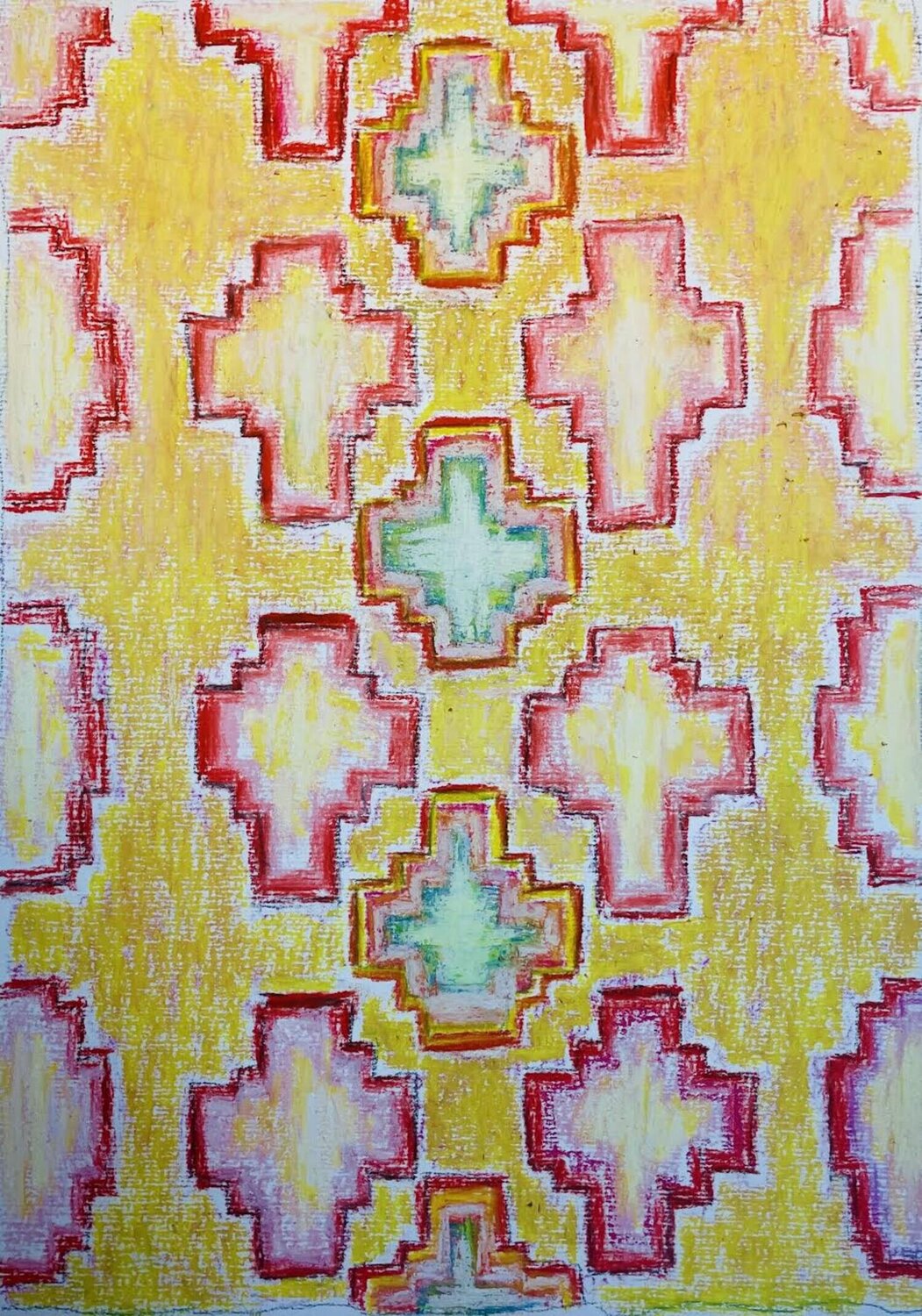 This painting is without title bergljót kjartansdóttir Originalgemälde zu verkaufen