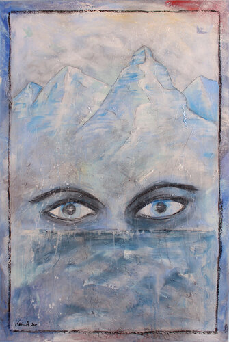 Look at me (1) von Karin Angerer, Malerei kaufen auf Singulart