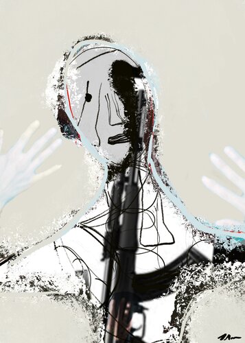 HUMANOID WAR van Jan Marek, Digitaal te koop op Singulart