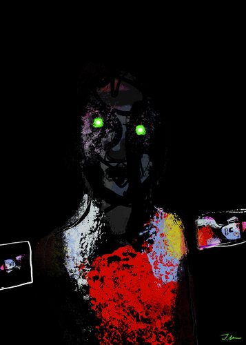 Demon 02 van Jan Marek, Digitaal te koop op Singulart