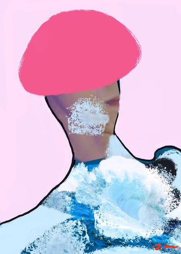 Wave by Jan Marek, Digital for Sale on Singulart