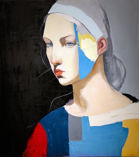 Fragmented Beauty by Ani Muradyan, Painting for Sale on Singulart