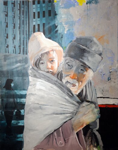 Generations in Silence by Ani Muradyan, Painting for Sale on Singulart