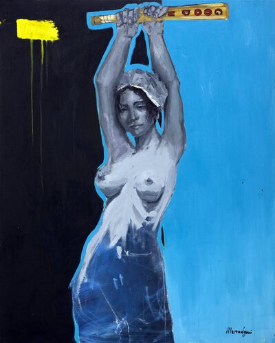 Strength in Shadows by Ani Muradyan, Painting for Sale on Singulart