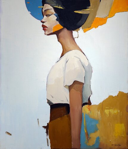 Silent Poise by Ani Muradyan, Painting for Sale on Singulart