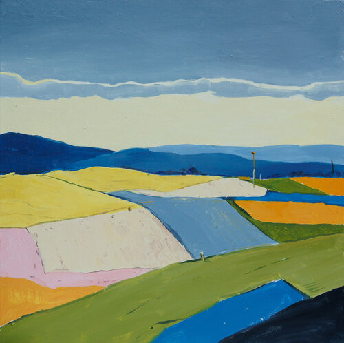 Vibrant Valleys by Ani Muradyan, Painting for Sale on Singulart