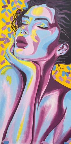 Blue Dream van Maryna Dobrova, Schilderij te koop op Singulart